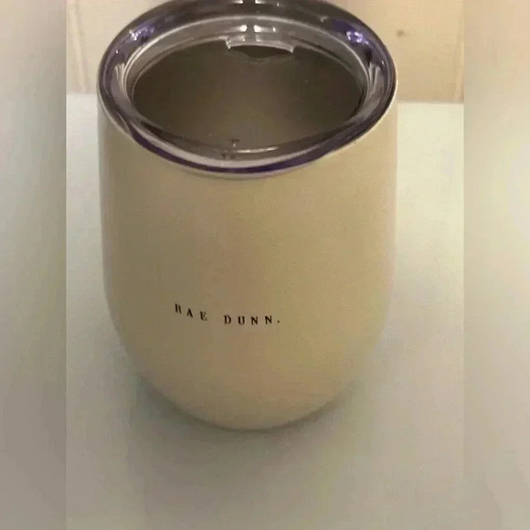 momster rae dunn RD stainless steel cup with lid small wine cup tumbler - Picture 2 of 3
